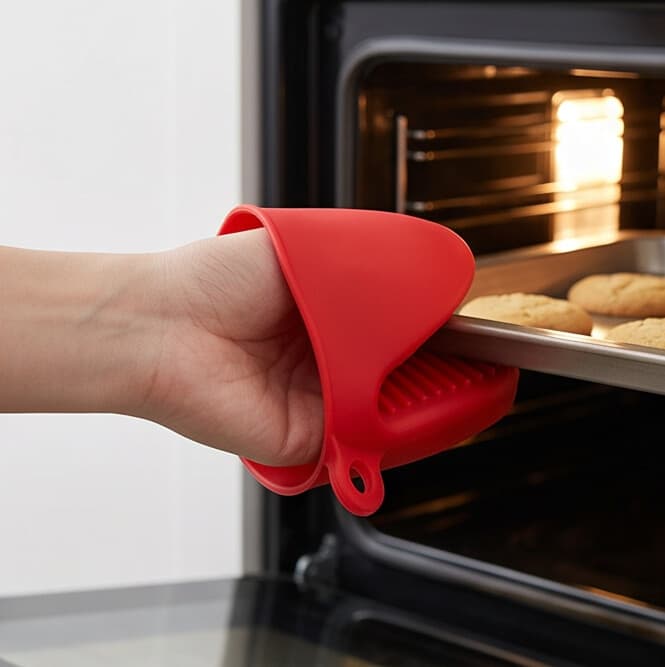 Set of 2 Heat-Resistant Kitchen Mitts 3