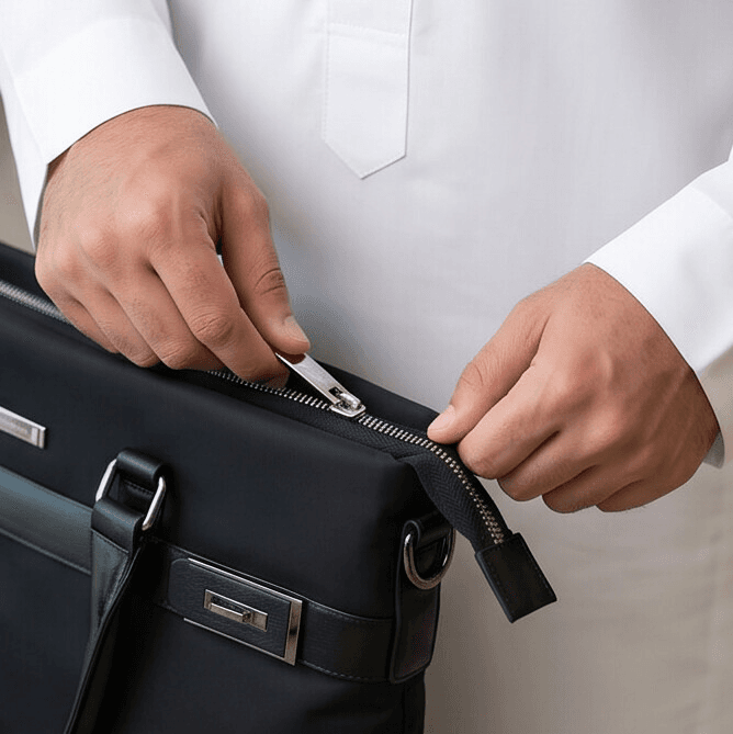 Classic Business Laptop Bag – Elegant Design with Shoulder Strap for Office & Travel 5