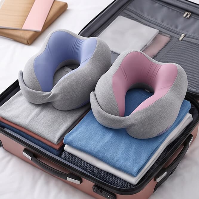 Comfortable Supportive Neck Pillow - Suitable for Travel & Daily Use