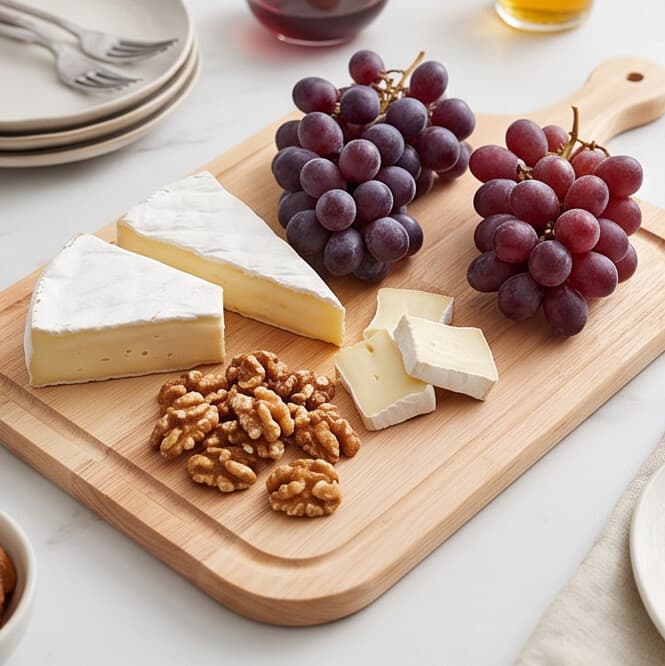 Rectangular Wooden Pizza Board with Handle - 40 cm 4