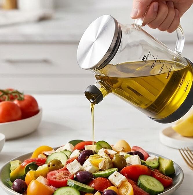 Graduated Glass Jug for Preparing, Storing & Serving Beverages – 700ml 4