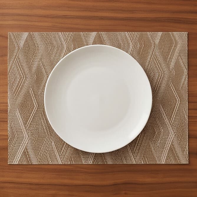 Rectangular Woven PVC Teslin Placemat Size 30×45 cm Set of 4 Pieces
 4