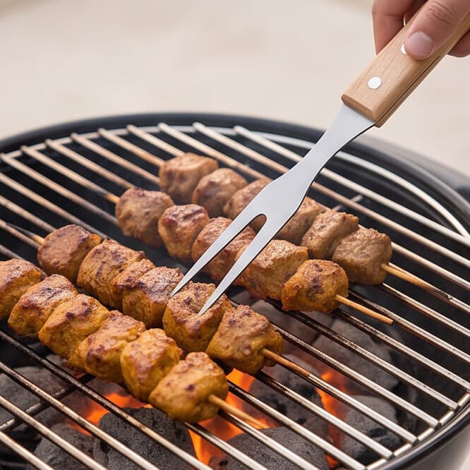 Stainless Steel BBQ Tool Set 4