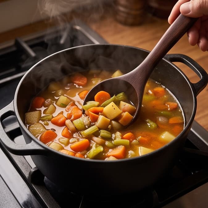 Wooden Soup Ladle 4