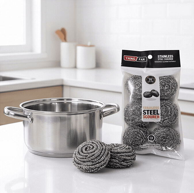 Metal Dish Cleaning Scrubbers 5
