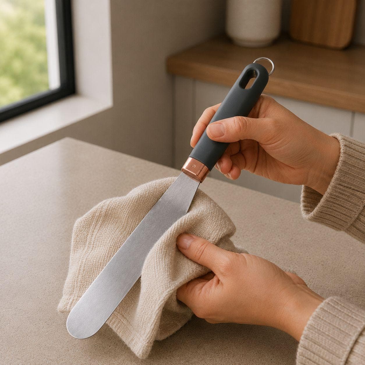 Kitchen Utensil M-C93 (Cake Decorating Spatula) 2