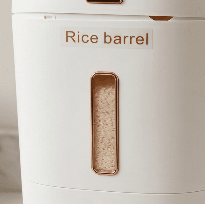 Airtight Rice Storage Container with Bottom Dispensing System 5