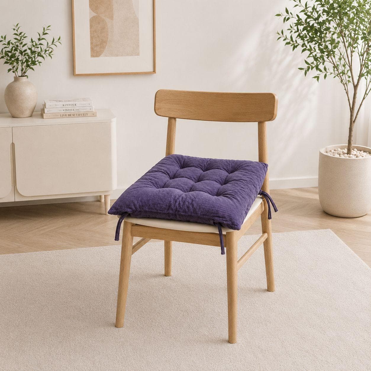 Foldable Seat Cushion (40x40 cm) - Purple