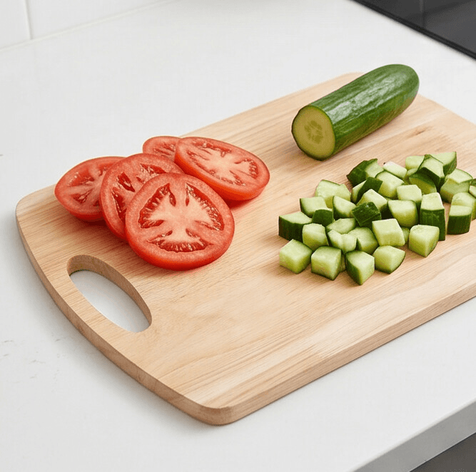 Wooden Cutting Board for Fruits and Vegetables 4