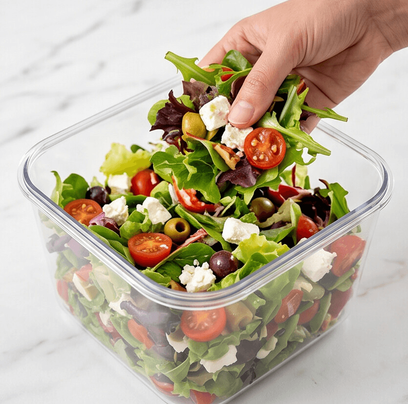 Clear Airtight Food Storage Container Set - 3 Pieces 4
