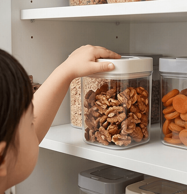 Flip Lid Food Container 900ml Pack of 2 4