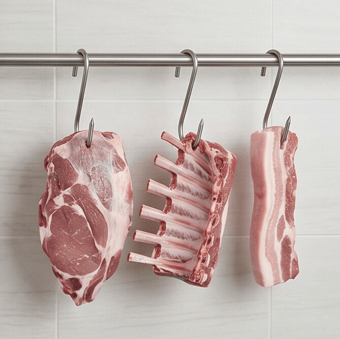 Stainless Steel S Hook for Hanging Meat - 1 Piece 5