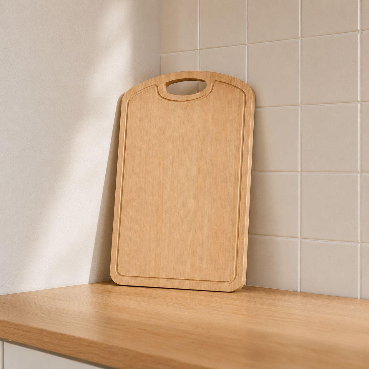 Wooden Cutting Board with Hanging Handle