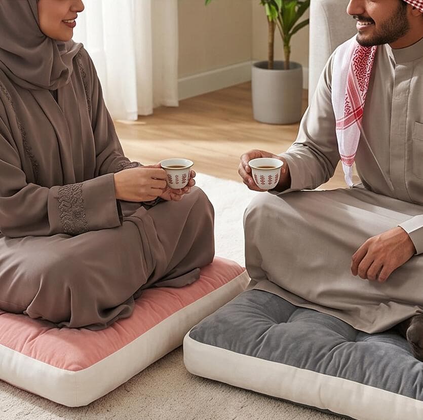 Foldable Seat Cushion (40x40 cm) - Pink 2