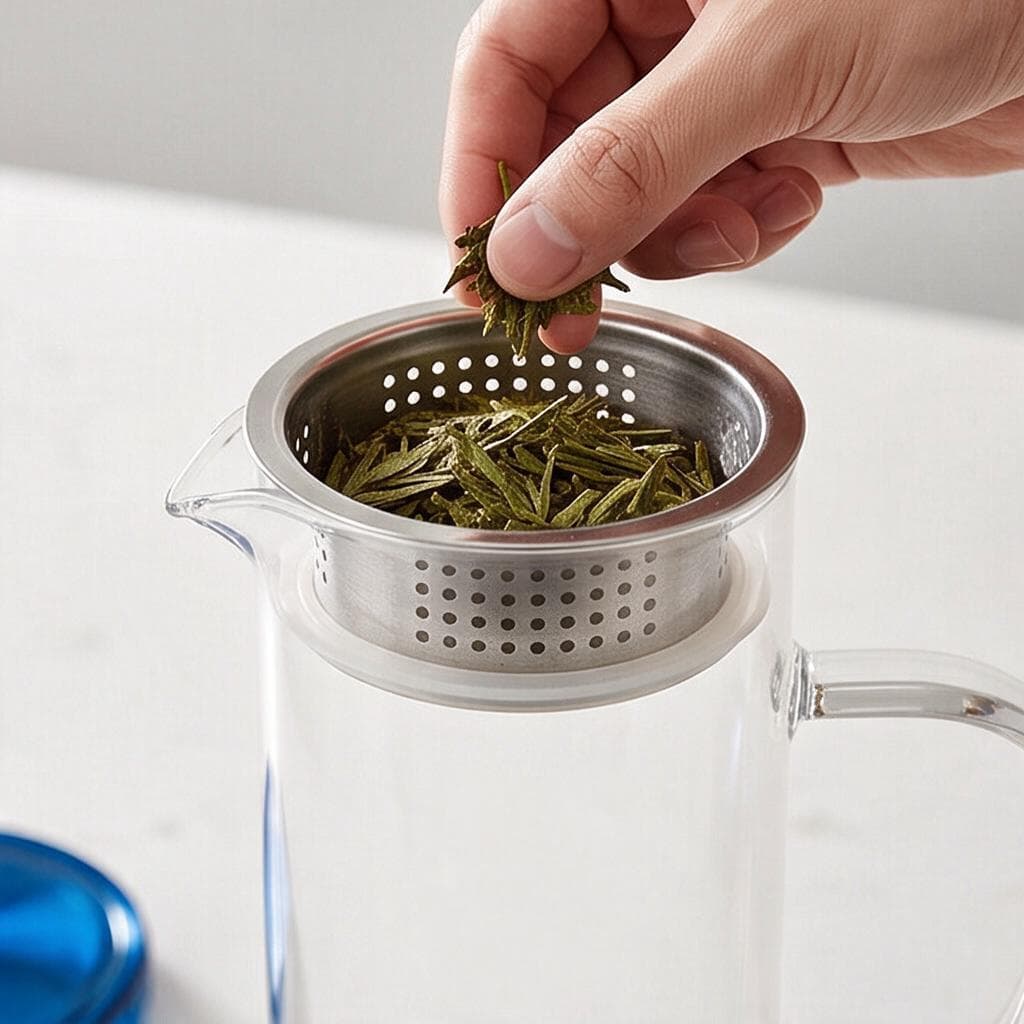 Glass Pitcher with Lid 5