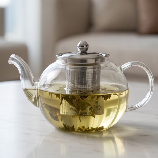Glass Filter Teapot