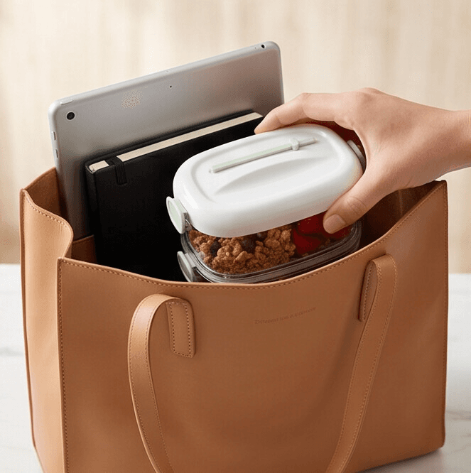 Rectangular Two-Tier Spice Storage Container 5