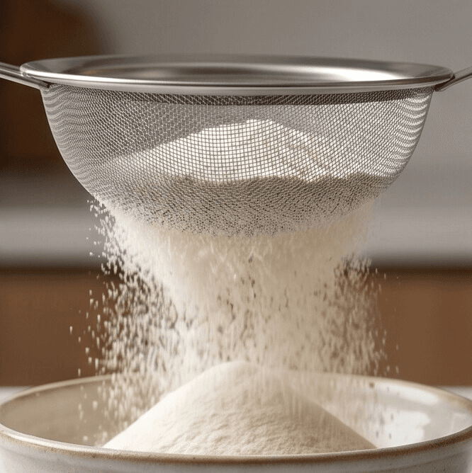 Strainer with Wooden Handle - Silver 5