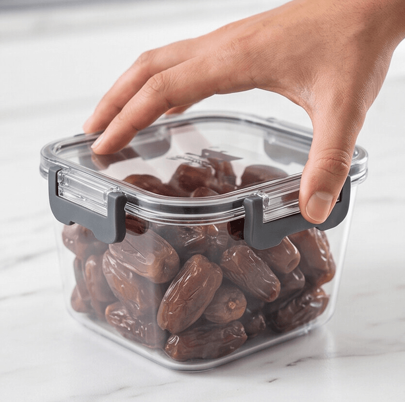 Clear Airtight Food Storage Container Set - 3 Pieces 5