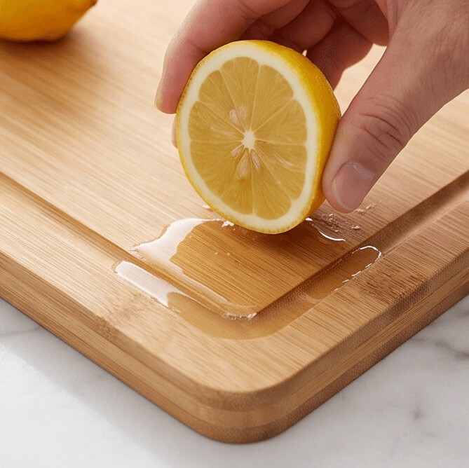 Bamboo Cutting Board with Hanging Ring - 40 cm 7