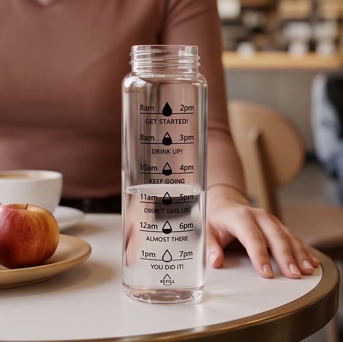Glass Bottle with Wooden Lid 6