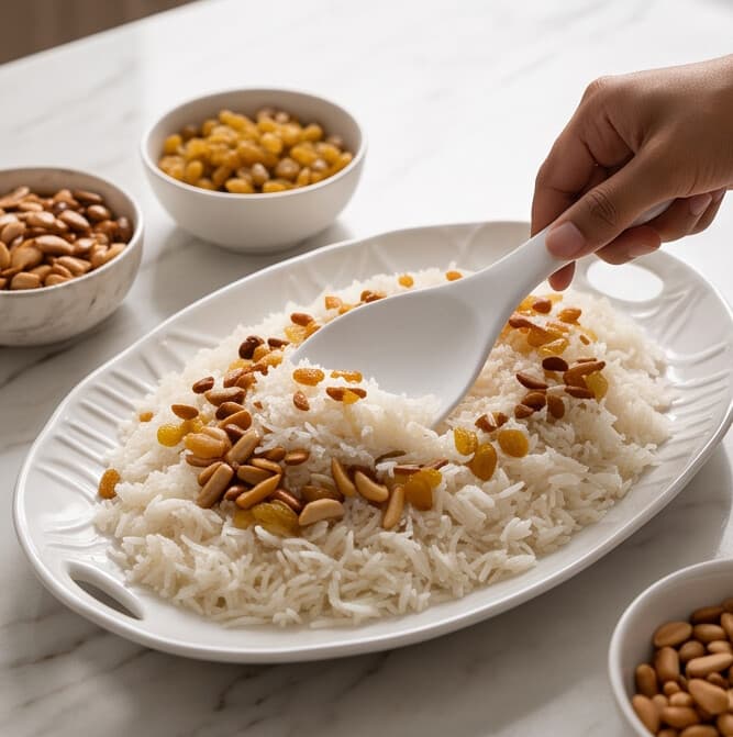 Luxury Large White Melamine Serving Spoon with Long Handle and Hanging Hole – Size 23×7.5 cm

 5