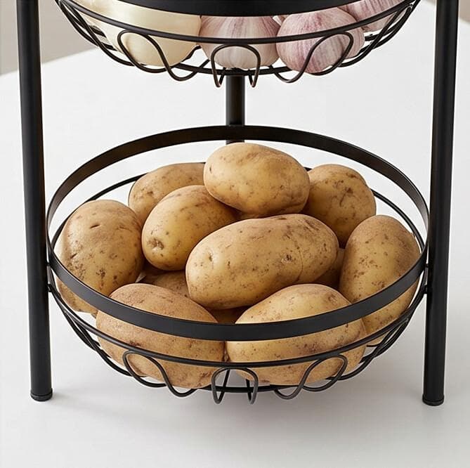 Standing Metal Storage Rack - 4 Shelves 5