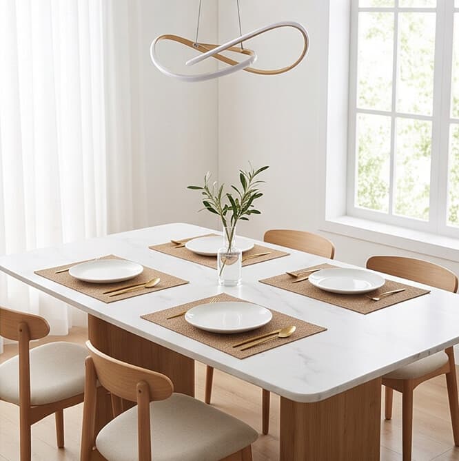 Rectangular Woven PVC Teslin Placemat Size 30×45 cm Set of 4 Pieces
 6