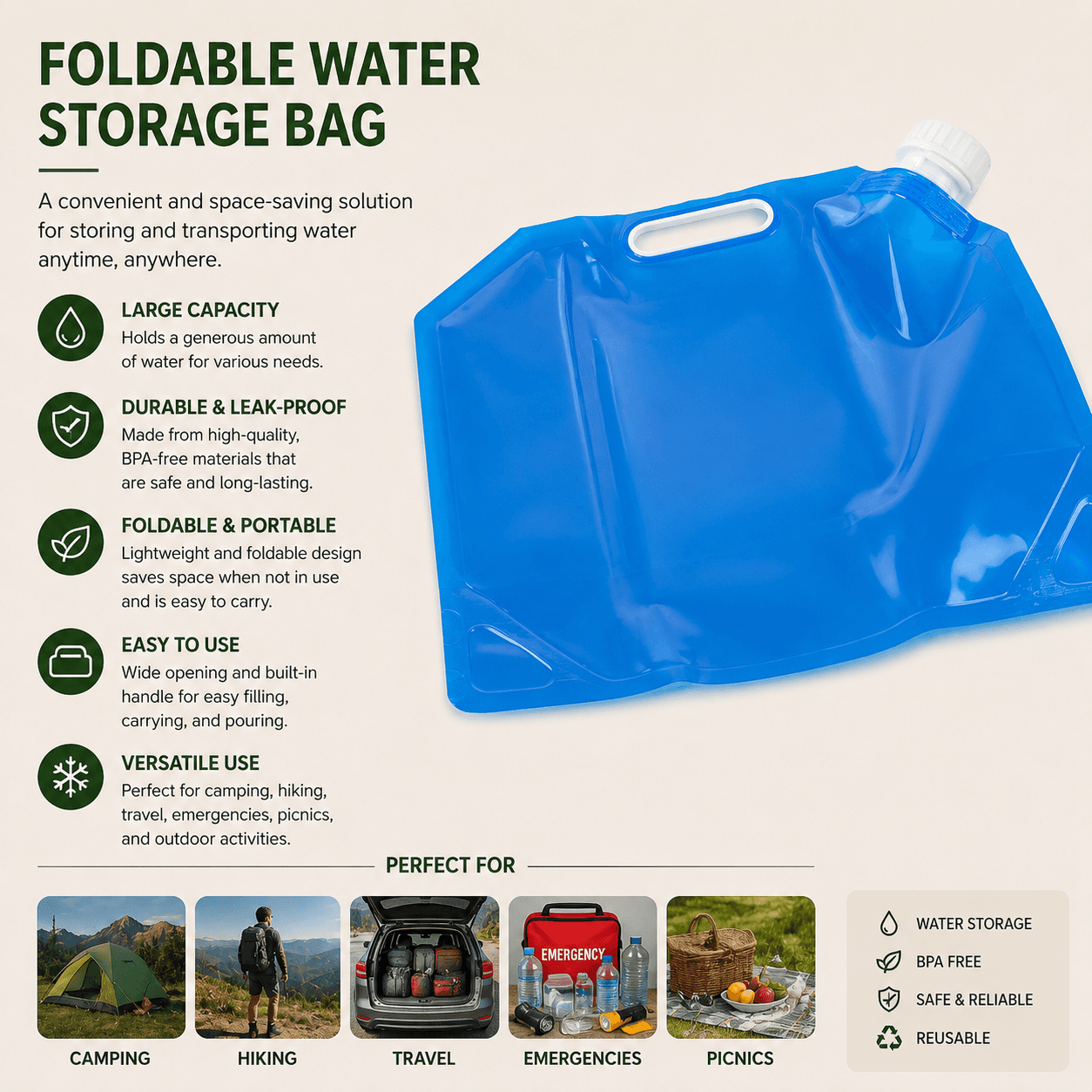Water Bag (28×25 cm) 5
