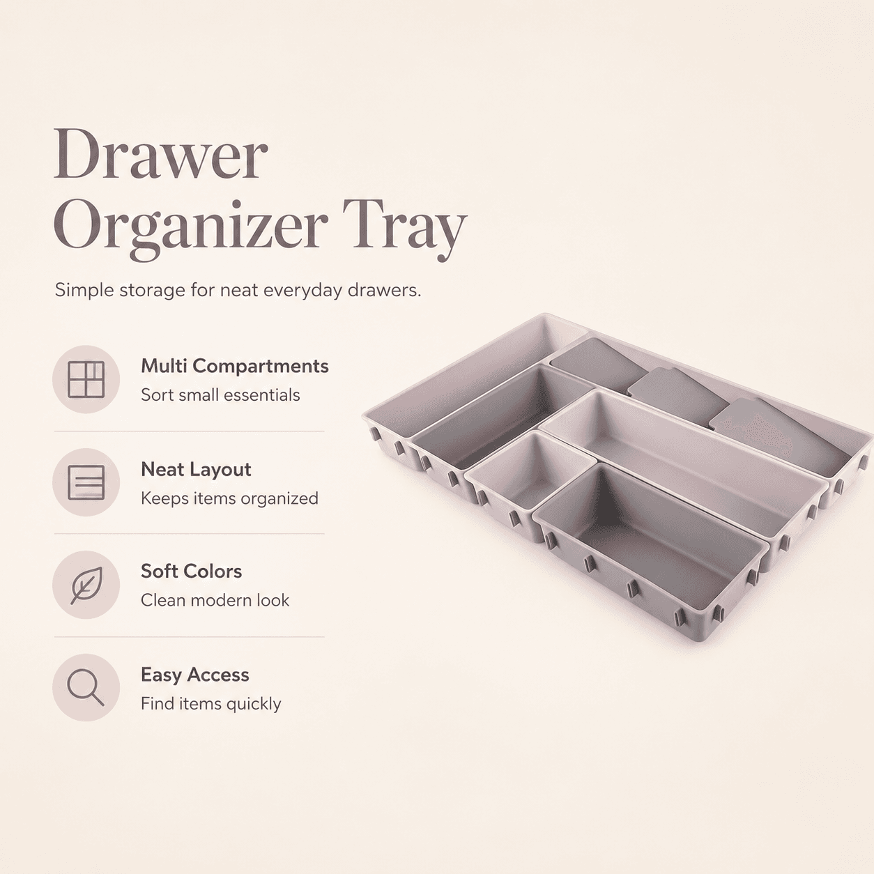 Storage Box Set (35.8×10×18.5 cm) 7