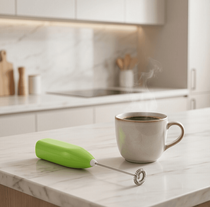 Portable Electric Milk Frother for Coffee and Cappuccino 6