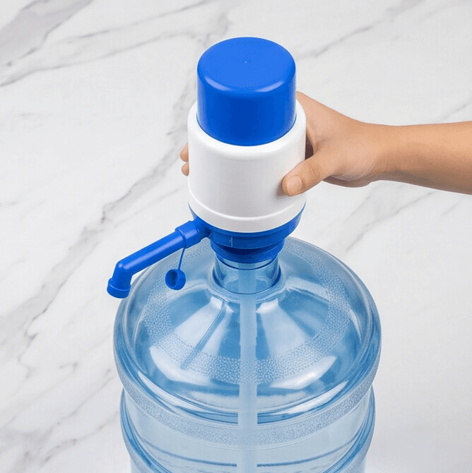 Water Pump Dispenser YSQ02 (Manual Plastic Water Dispenser for Bottled Water)