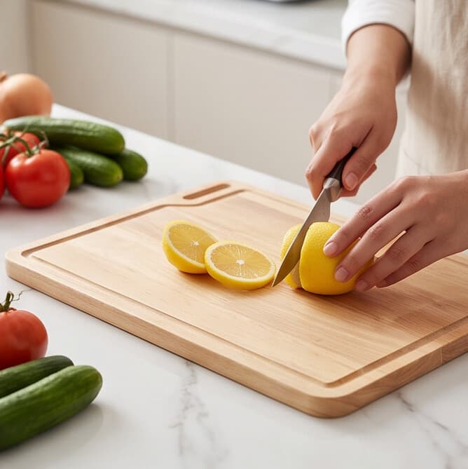 Wooden Cutting Board for Fruits and Vegetables 6