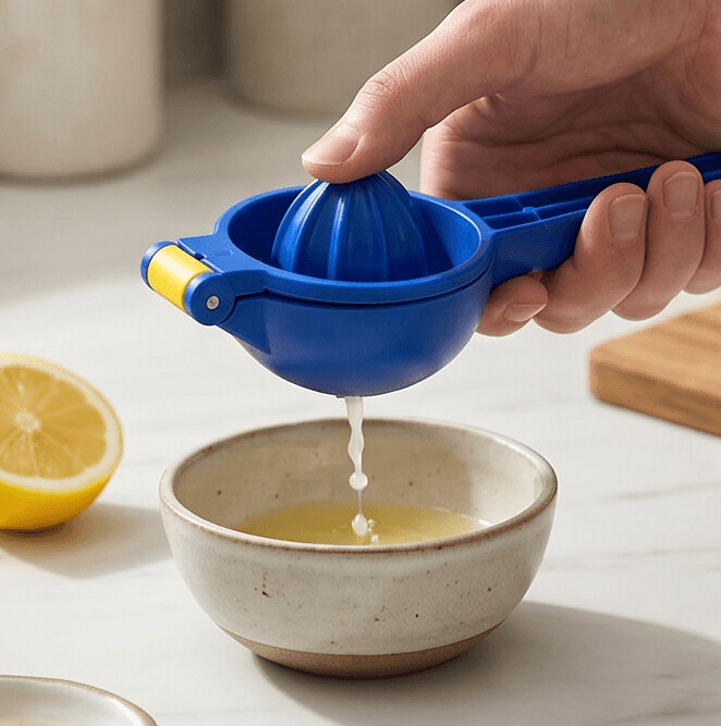 Manual Lemon Squeezer - Blue 5