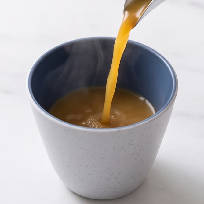 Blue and white ceramic bowl with a matte finish, size 7.5×7.5×7 cm, practical for daily use. 4