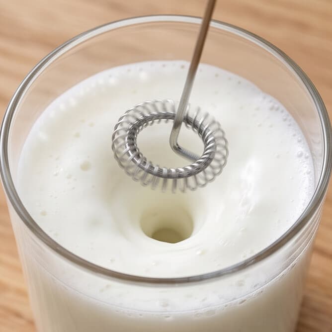 Electric Milk Frother - Sky Blue 1