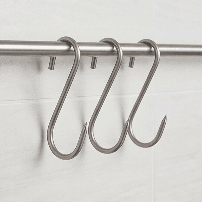 Stainless Steel S Hook for Hanging Meat - 1 Piece 8