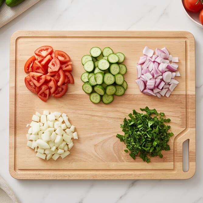 Wooden Cutting Board for Fruits and Vegetables 7