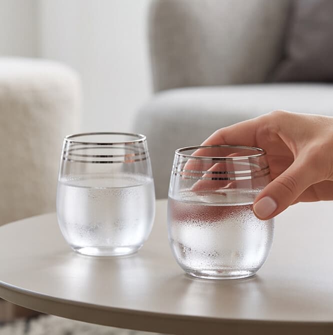 Oval Glass Set 6Pcs 5