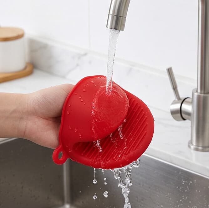Set of 2 Heat-Resistant Kitchen Mitts 7