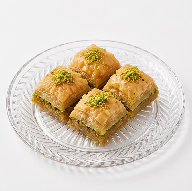 Leaves Design Dessert Serving Plate 6Pcs Set 4