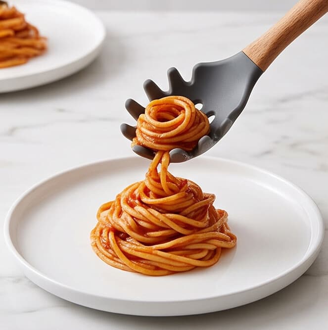 Kitchen Utensil 3202A (Wooden Spaghetti Spoon) 7