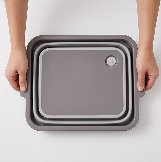 Foldable Storage Container Set with Lids 1