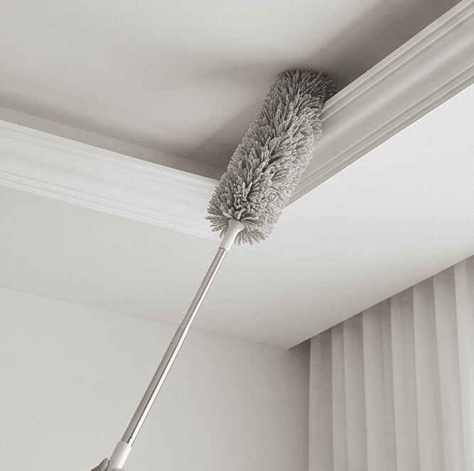Microfiber Duster with Extendable and Foldable Metal Handle