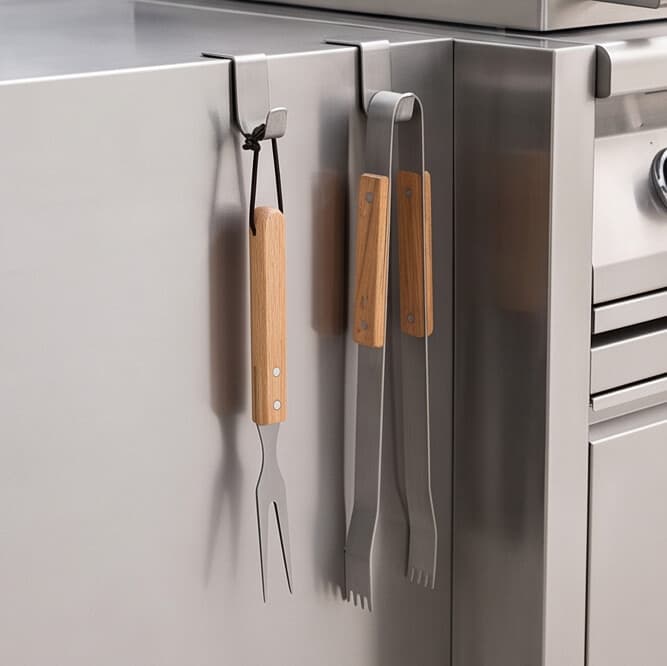 Stainless Steel BBQ Tool Set 6