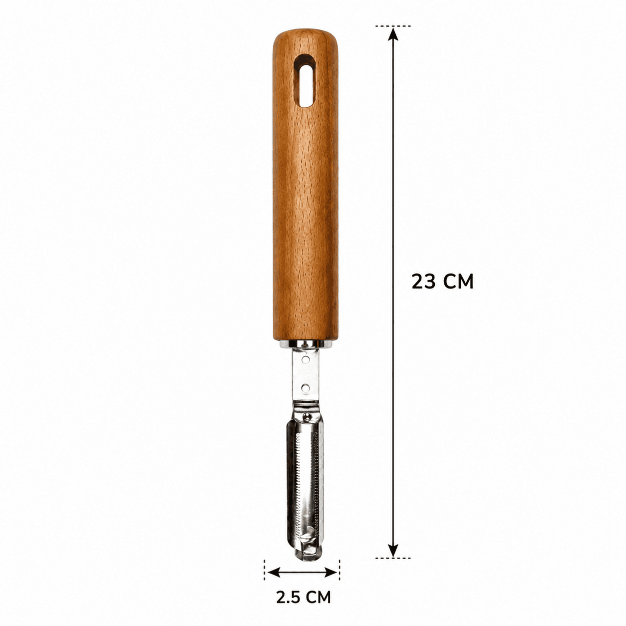Professional Vegetable Peeler with Wooden Handle 6