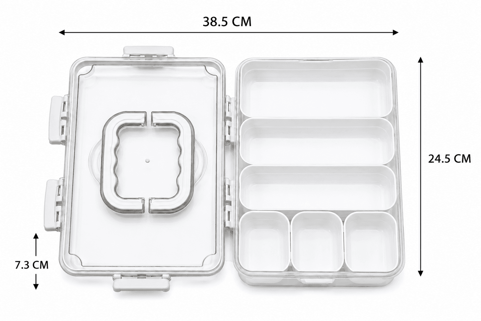 6-Compartment Food Storage Box 8