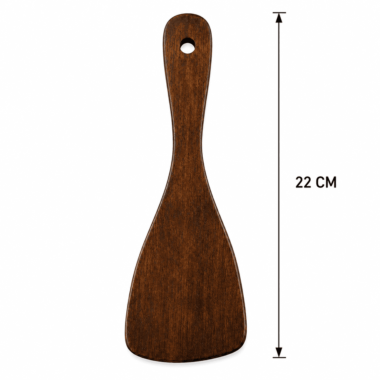 Wooden Angled Cooking Spatula 5