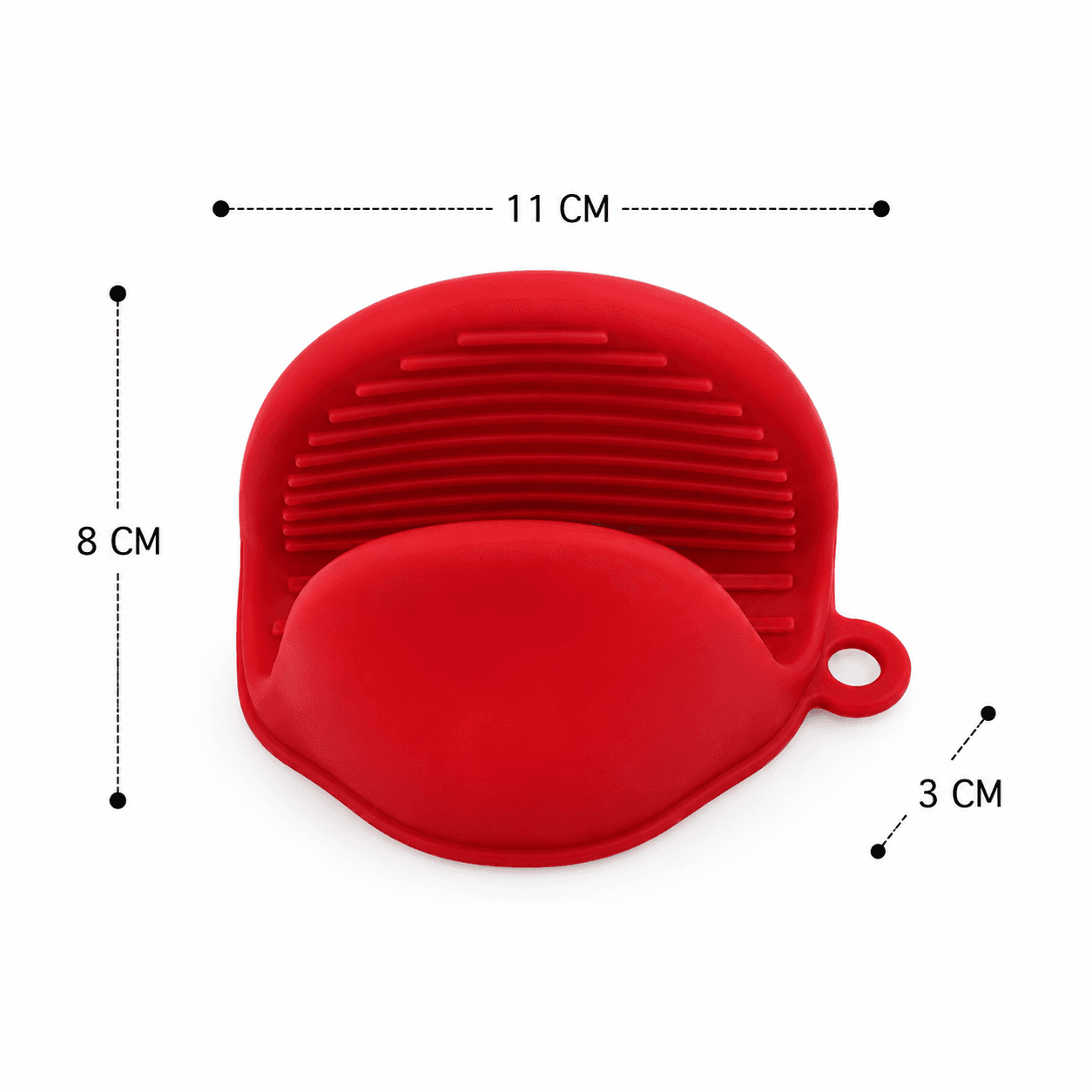 Set of 2 Heat-Resistant Kitchen Mitts 10