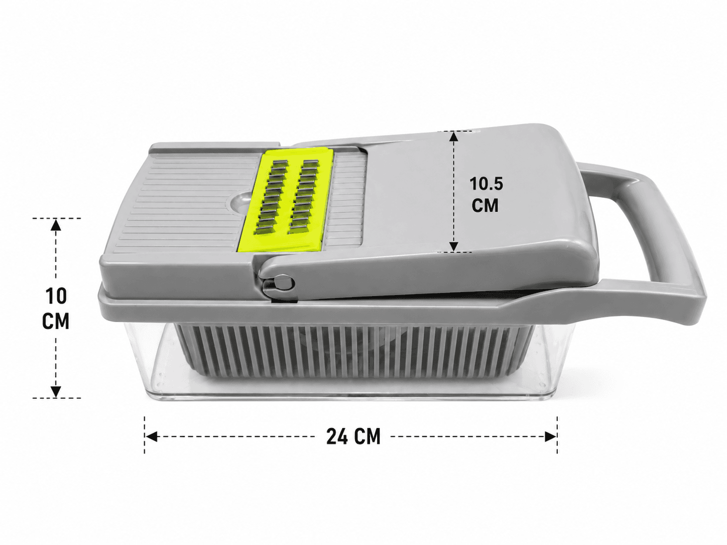 Metal Grater JK001 (Multi-Blade Metal Grater with Plastic Handle) 10